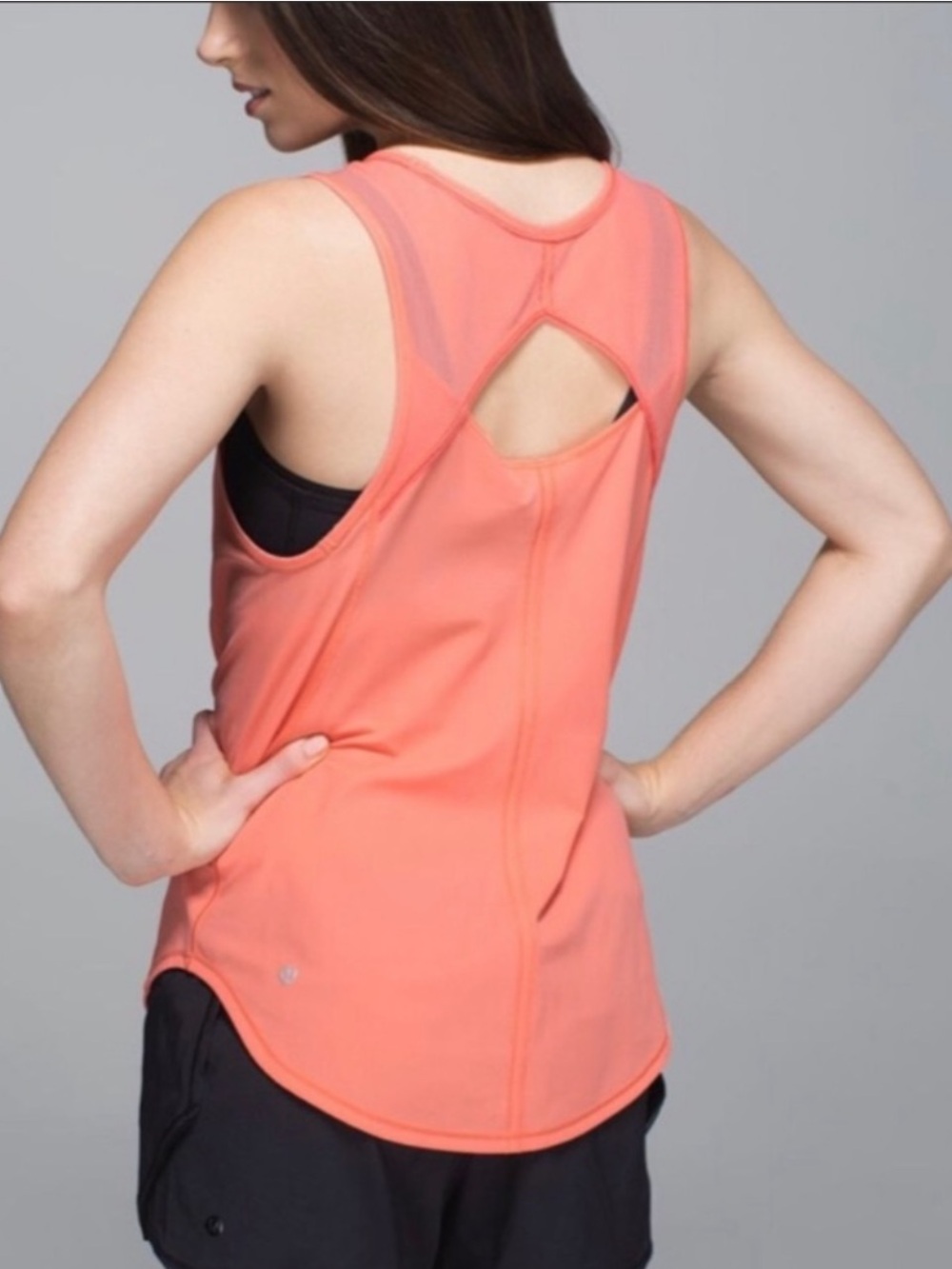 Lululemon Sculpt Tank in Coral
